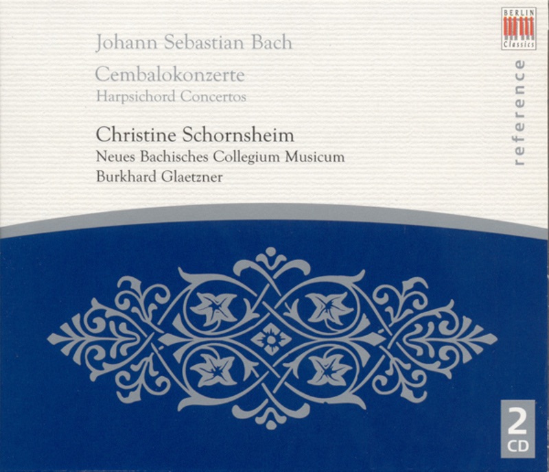 Bach: Harpsichord Concertos by Christine Schornsheim album cover