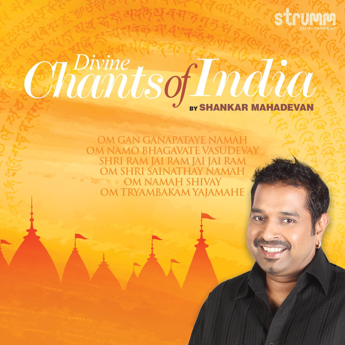Divine Chants of India by Shankar Mahadevan album cover