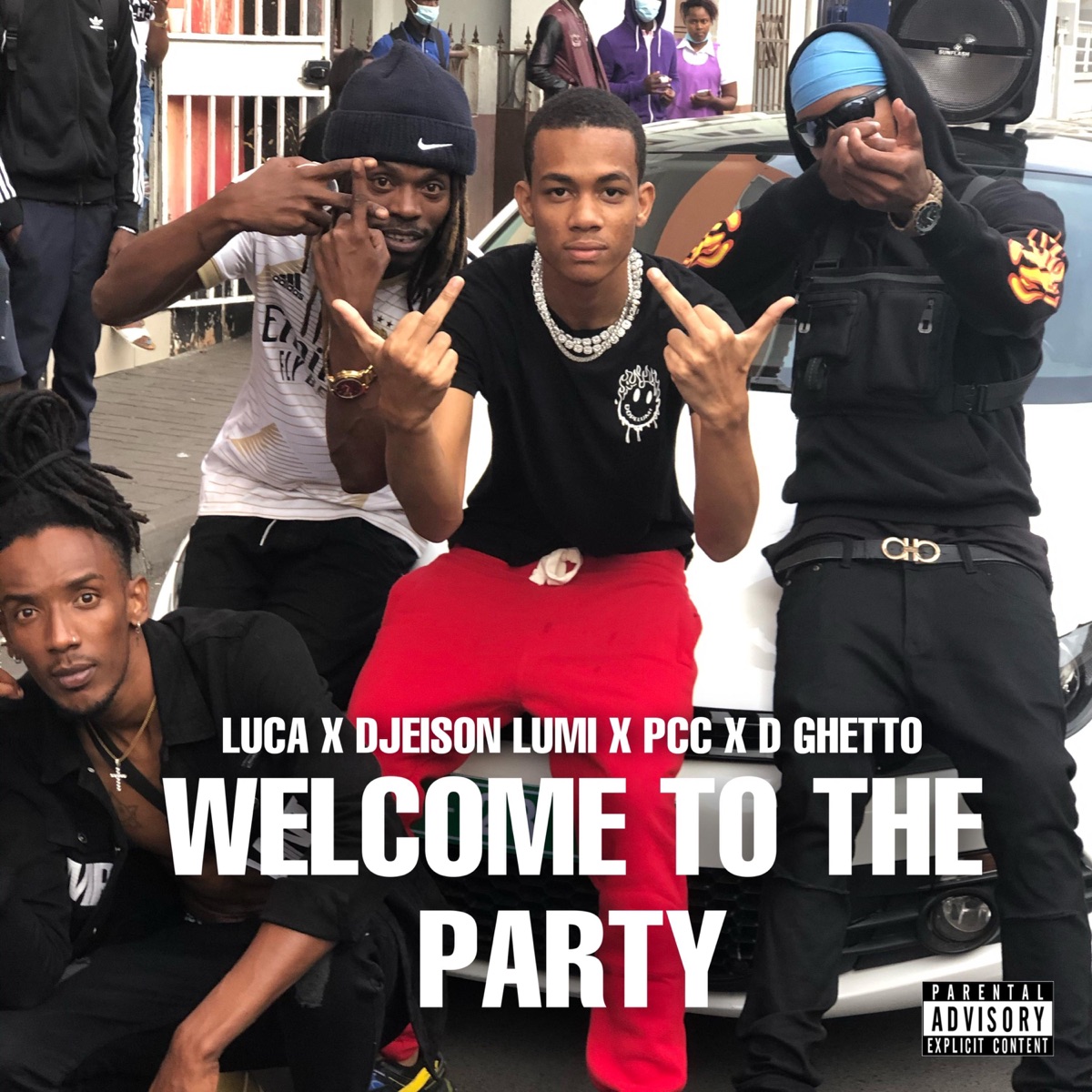 Welcome to the party (feat. Djeisonlumi & D Guetto) by PCC album cover