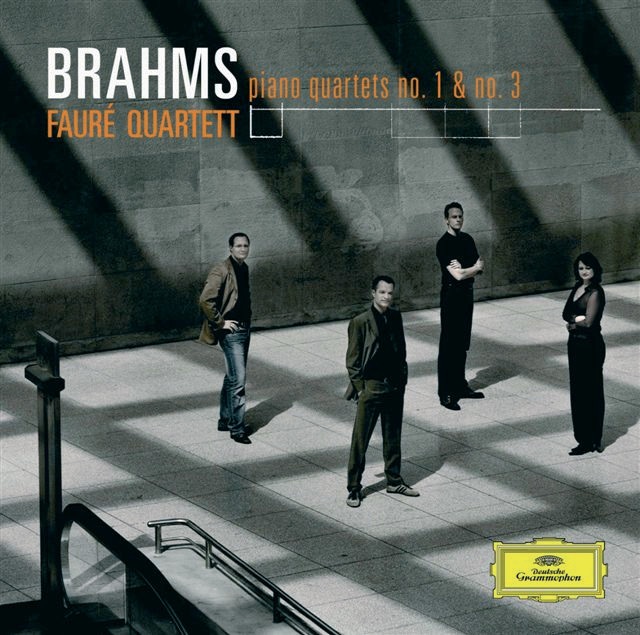Brahms: Klavierquartette, Opp. 25 & 60 by Fauré Quartett album cover