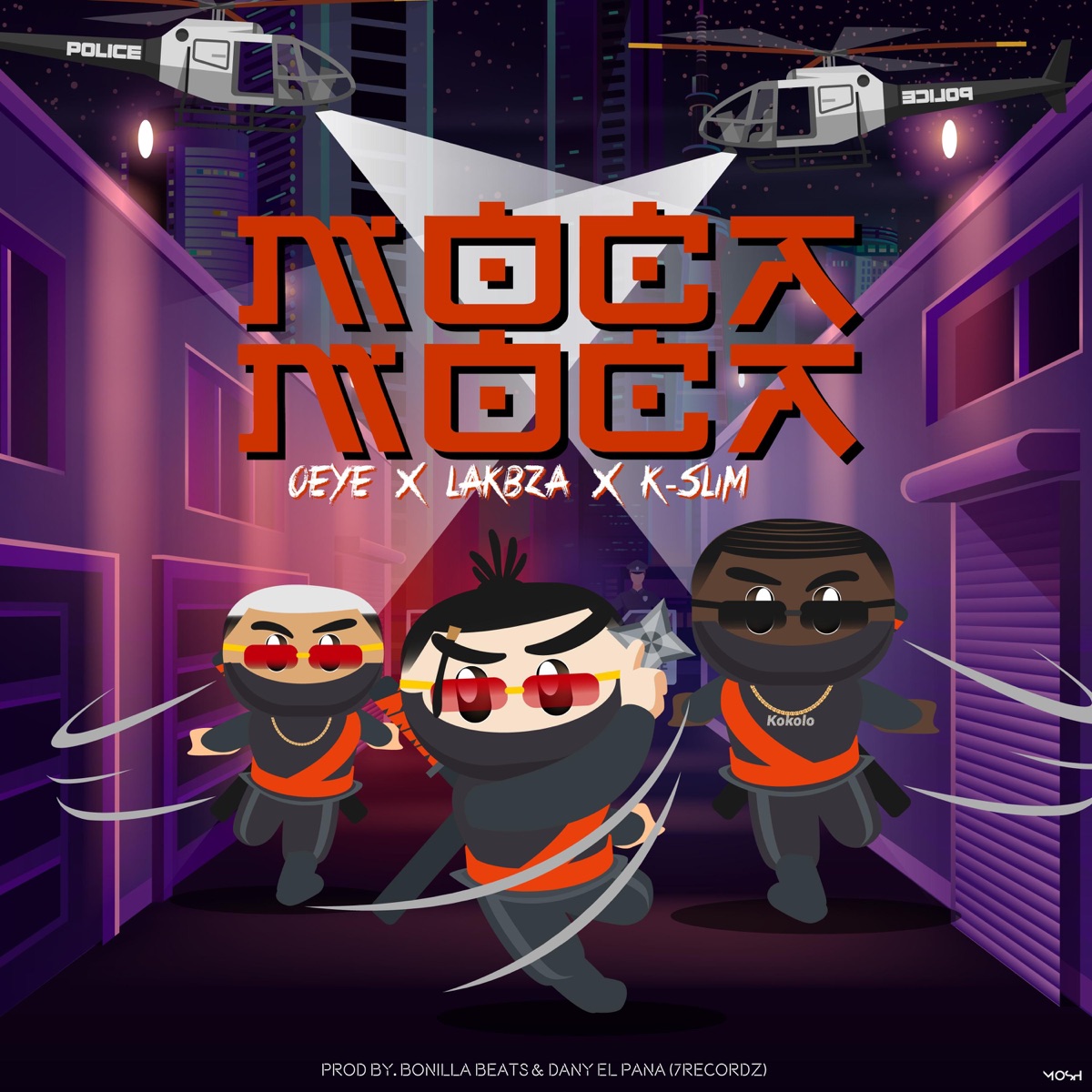 Moca Moca - Single by Lakbza, O Eye & Kslim album cover