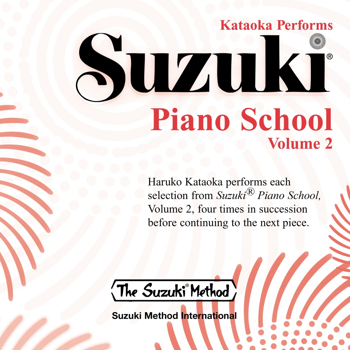 Suzuki Piano School, Vol. 2 by Haruko Kataoka album cover