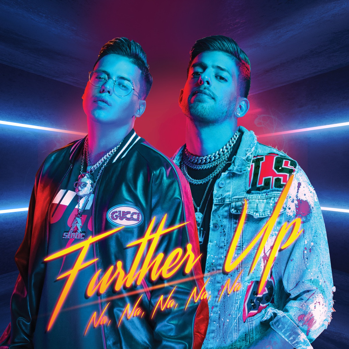 Further Up (Na, Na, Na, Na, Na) - Single by Static, BEN EL & Pitbull album cover