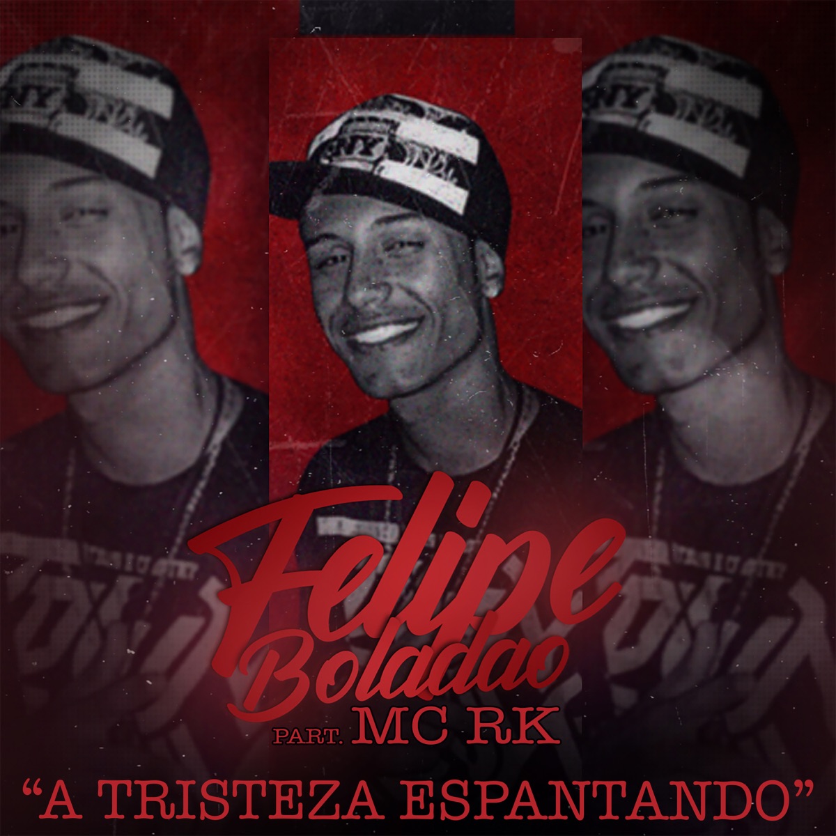 A Tristeza Espantando (feat. MC RK) - Single by Mc Felipe Boladão album cover