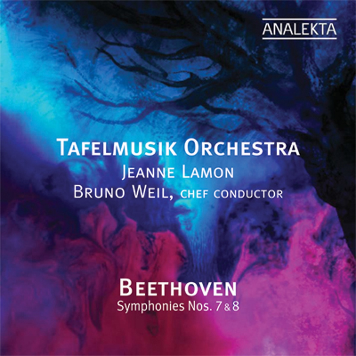 Beethoven: Symphonies Nos. 7 & 8 by Jeanne Lamon, Tafelmusik & Bruno Weil album cover