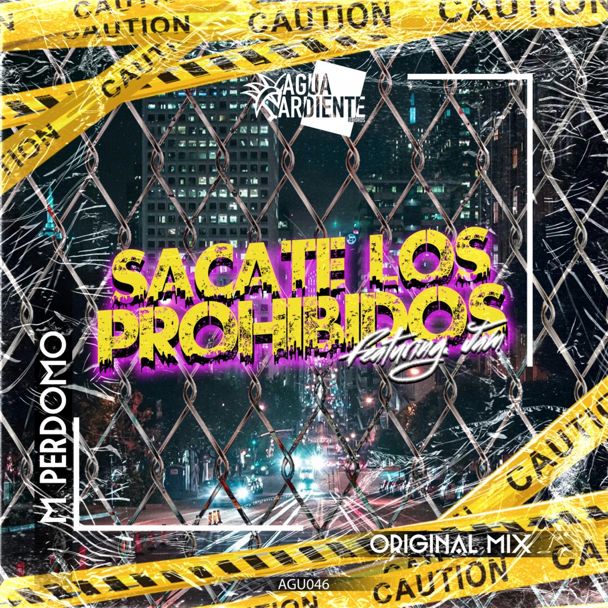 Sacate Los Prohibidos - Single by M. Perdomo & El Jam album cover