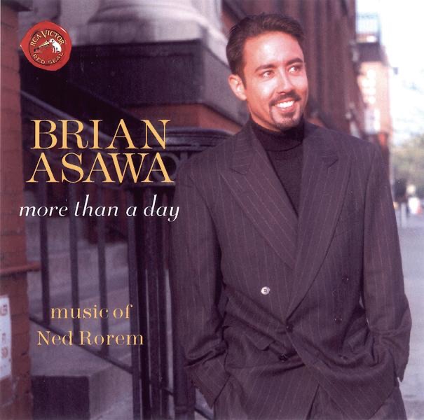 Rorem: More Than a Day by Brian Asawa, Margaret Batjer, Los Angeles Chamber Orchestra, Jeffrey Kahane & Gary Gray album cover