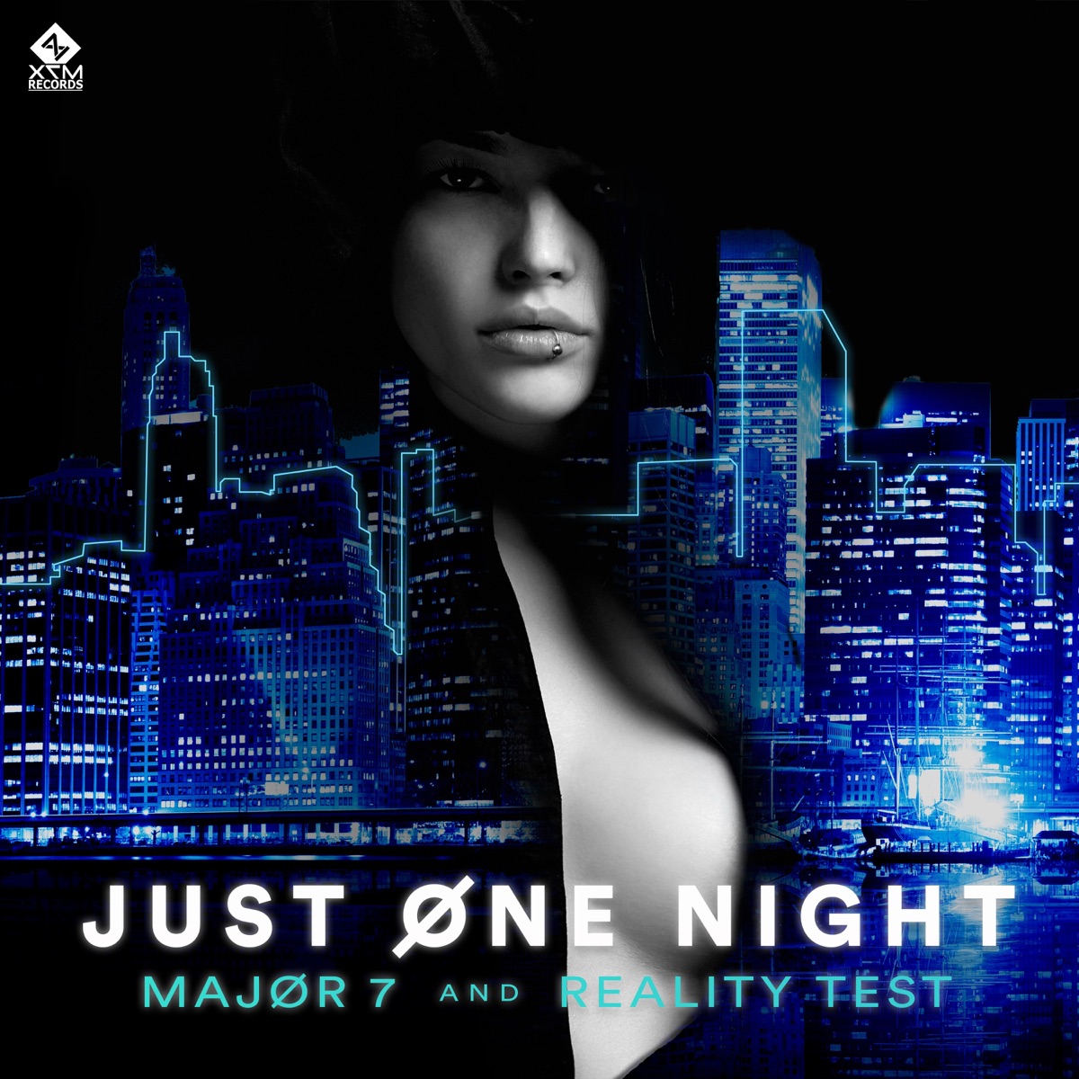 Just One Night - Single by Major7 & Reality Test album cover