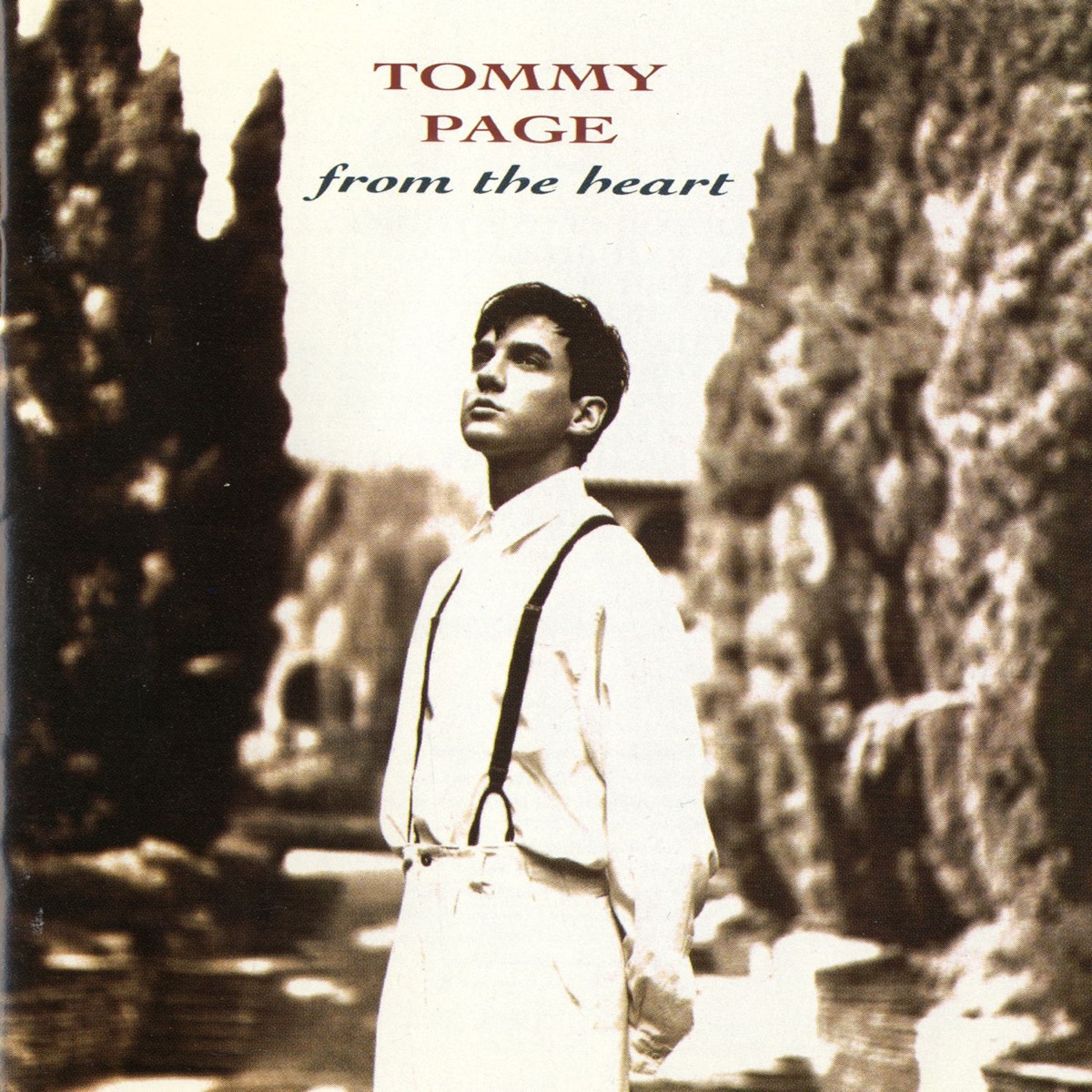From the Heart by Tommy Page album cover