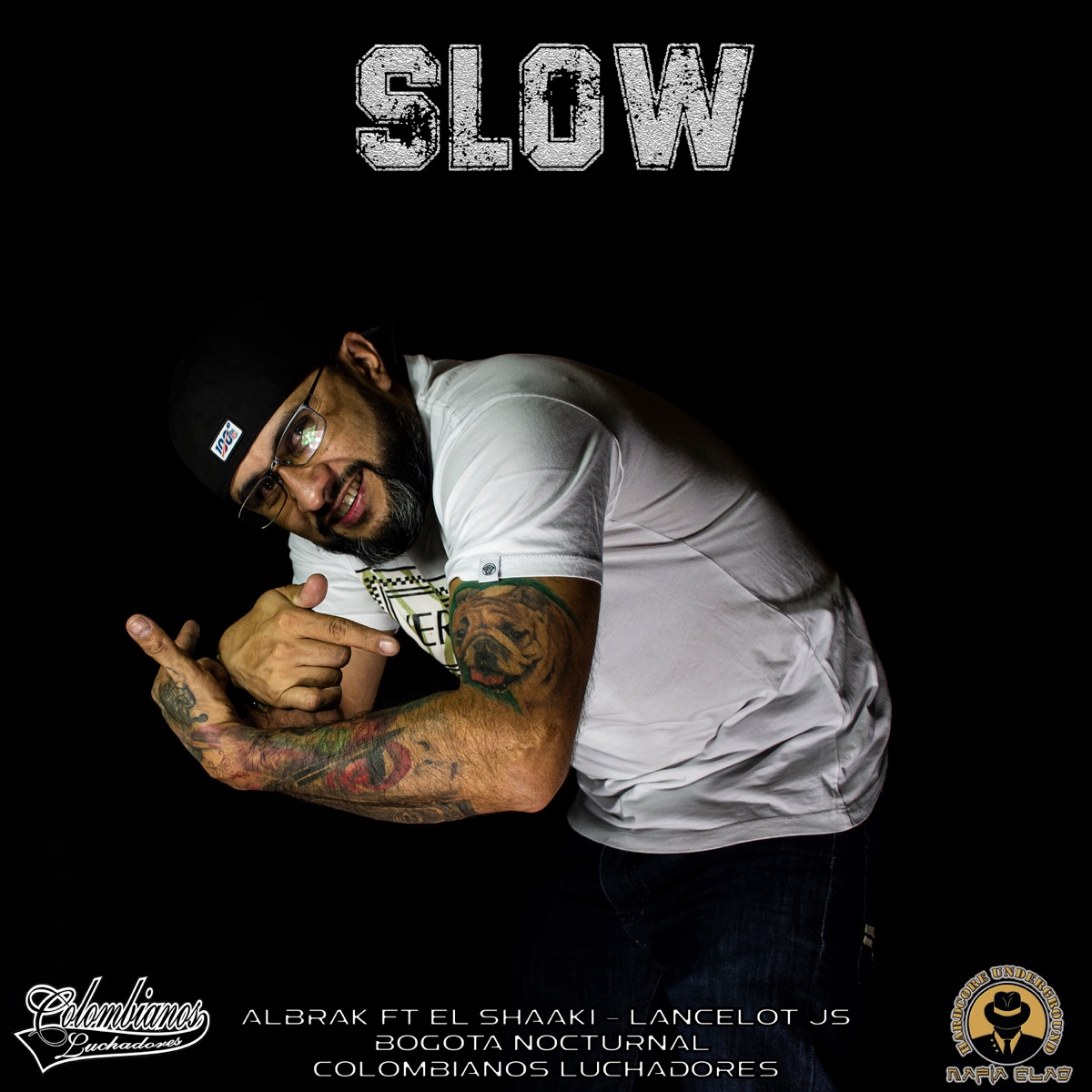 Slow (feat. Albrak, El Shaaki, Bogota Nocturnal & Lancelot Js) - Single by Colombianos Luchadores album cover