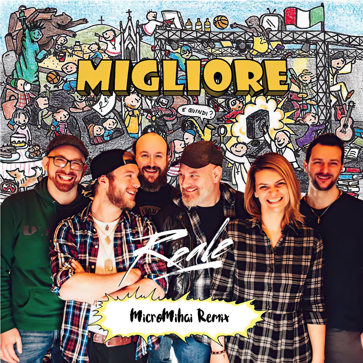 Migliore (MicroMihai Remix) - Single by MicroMihai & Reale album cover