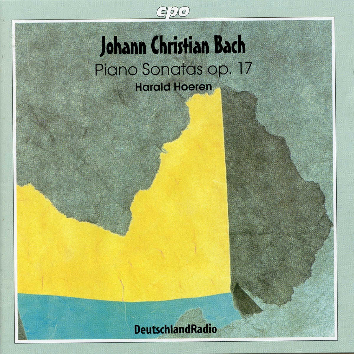 J.C. Bach: Piano Sonatas, Op. 17 by Harald Hoeren album cover