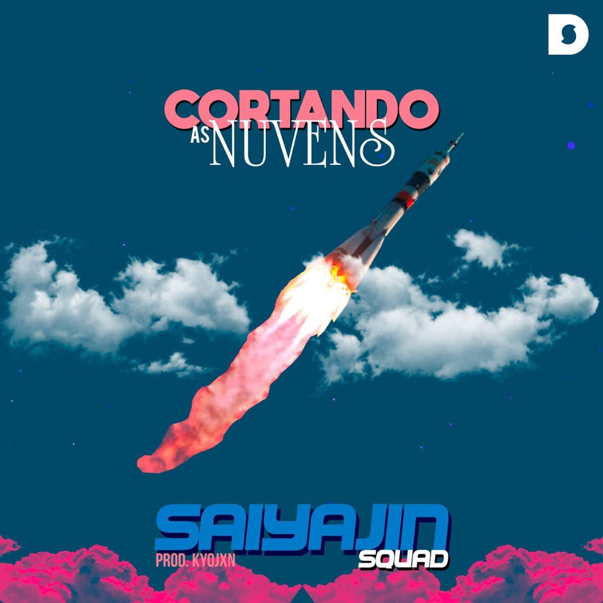 Cortando As Nuvens - Single by Saiyajin Squad, Mutanx, 7Ghet & Matheus Afori album cover