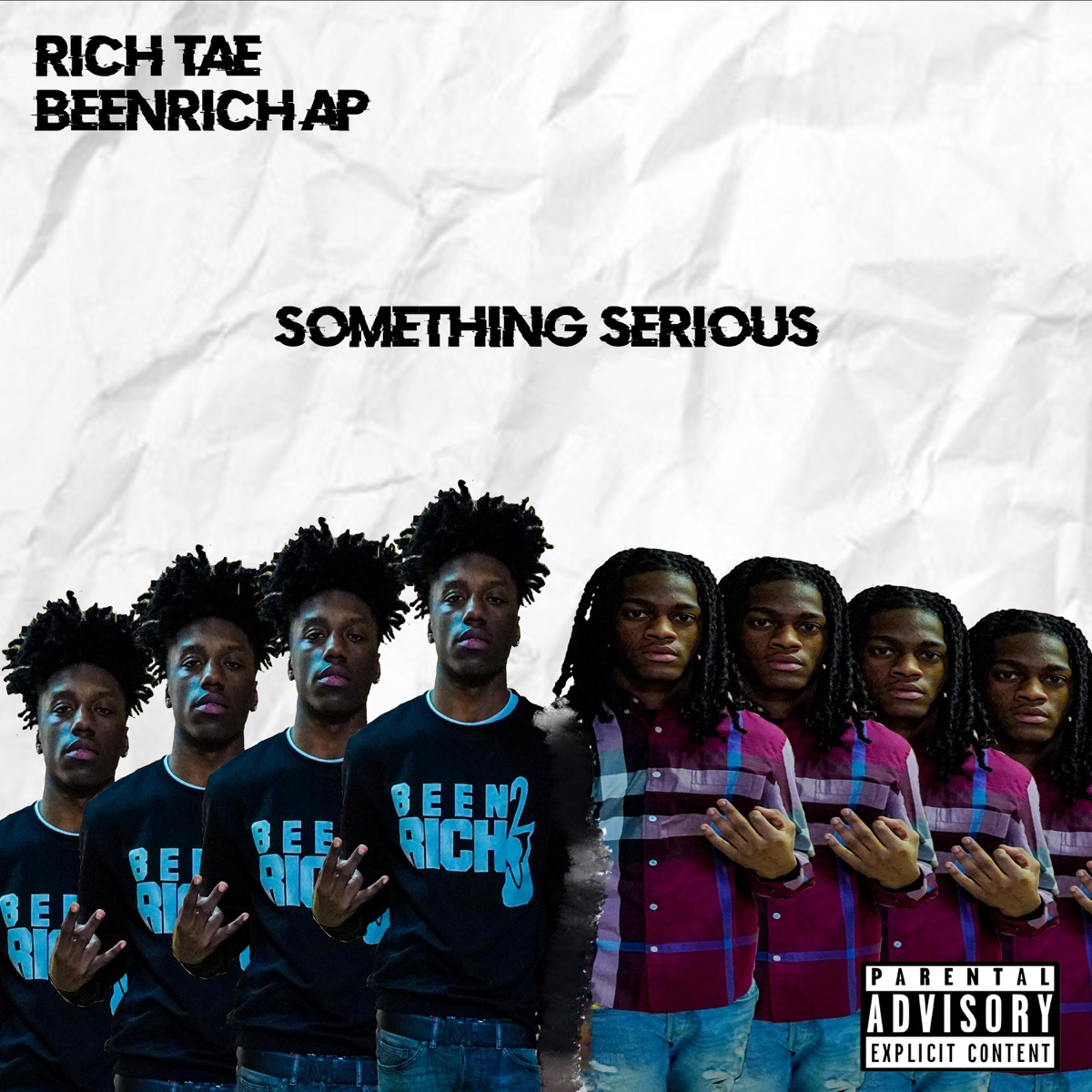Something Serious - Single by Rich Tae & Beenrich Ap album cover