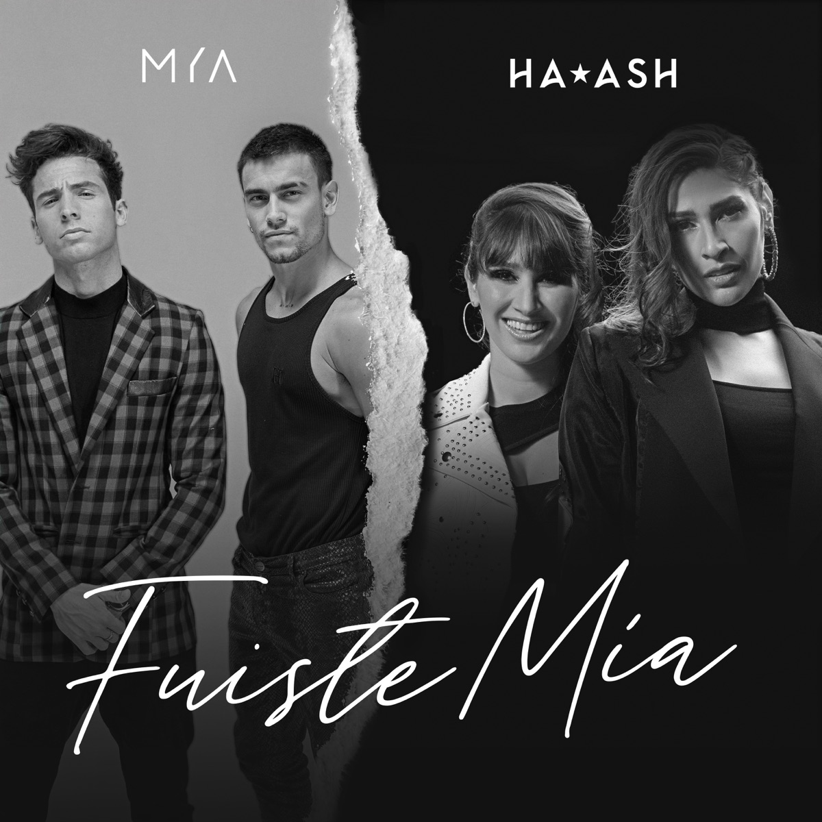 Fuiste Mía - Single by MYA & Ha-Ash album cover
