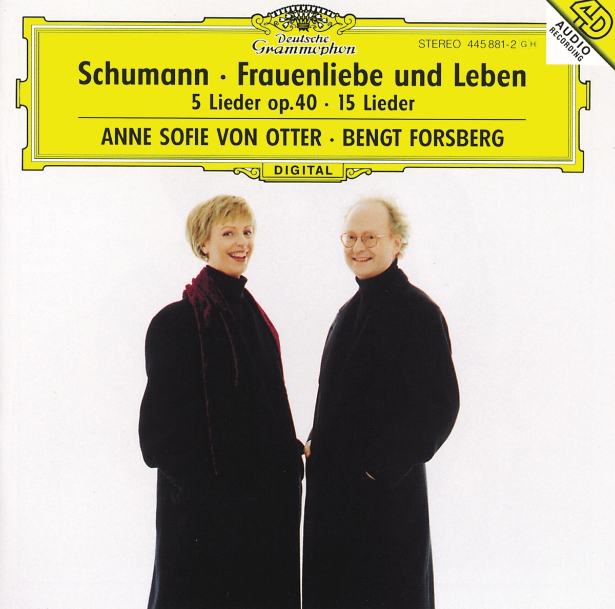 Schumann: Frauenliebe und Leben & Others by Anne Sofie von Otter & Bengt Forsberg album cover