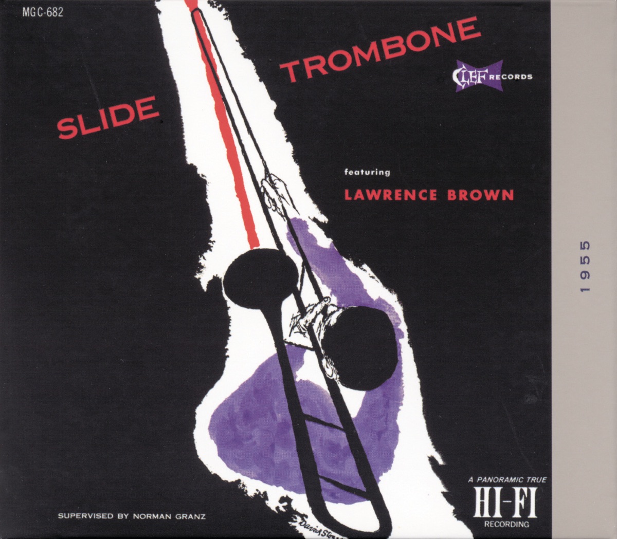 Slide Trombone by Lawrence Brown album cover