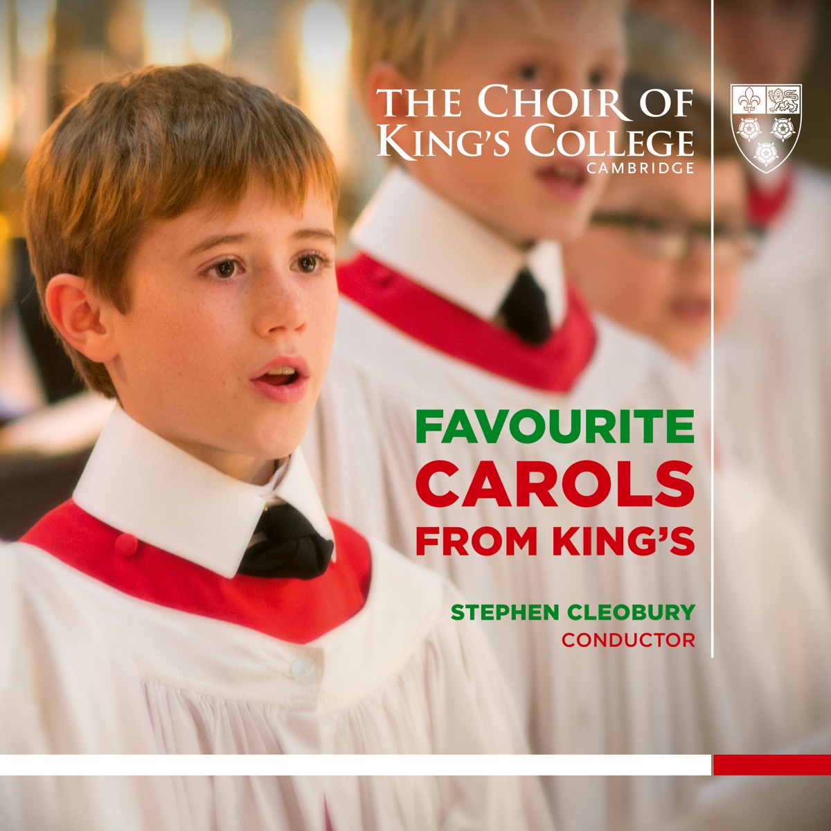 Favourite Carols from King's by The Choir of King's College, Cambridge & Sir Stephen Cleobury album cover