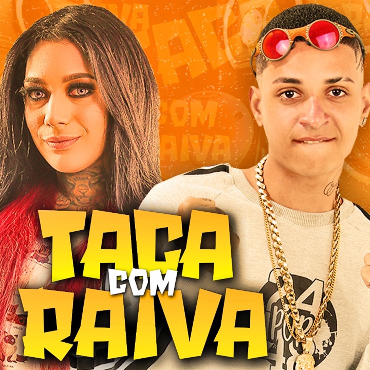 Taca Com Raiva - Single by MC 10G & MC Morena album cover