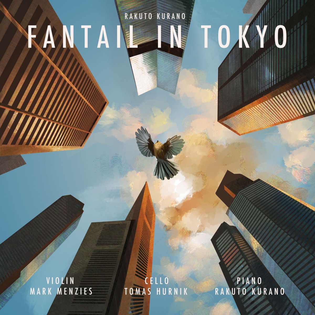 Fantail in Tokyo - Single by Rakuto Kurano, Mark Menzies & Tomas Hurnik album cover