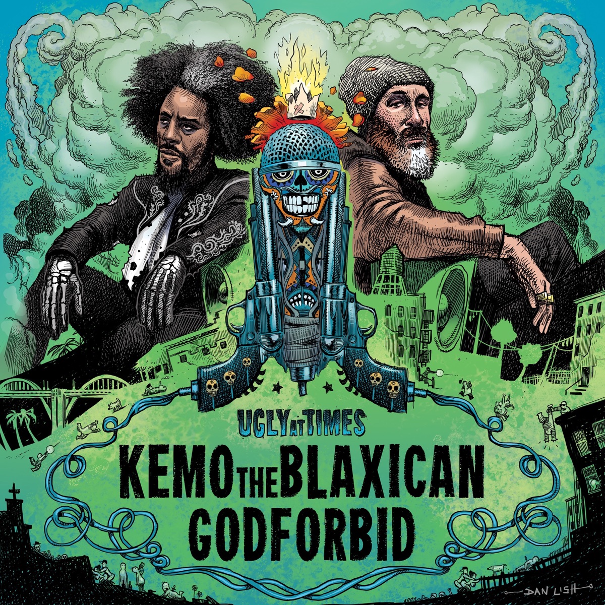 Ugly at Times - Single by Kemo the Blaxican & Godforbid album cover