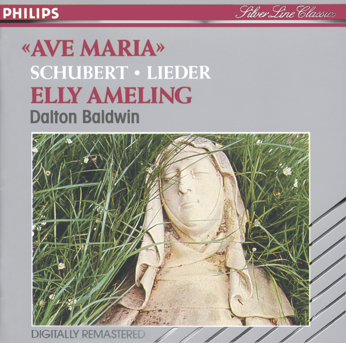 Schubert: Lieder - Ave Maria by Elly Ameling & Dalton Baldwin album cover