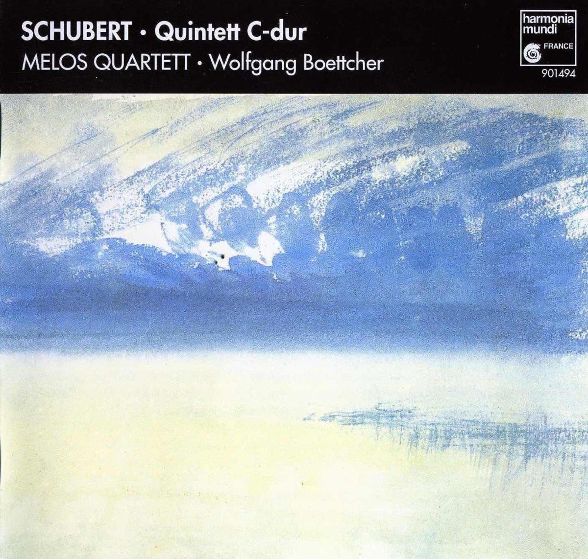Schubert: String Quintet in C Major by Melos Quartett & Wolfgang Boettcher album cover