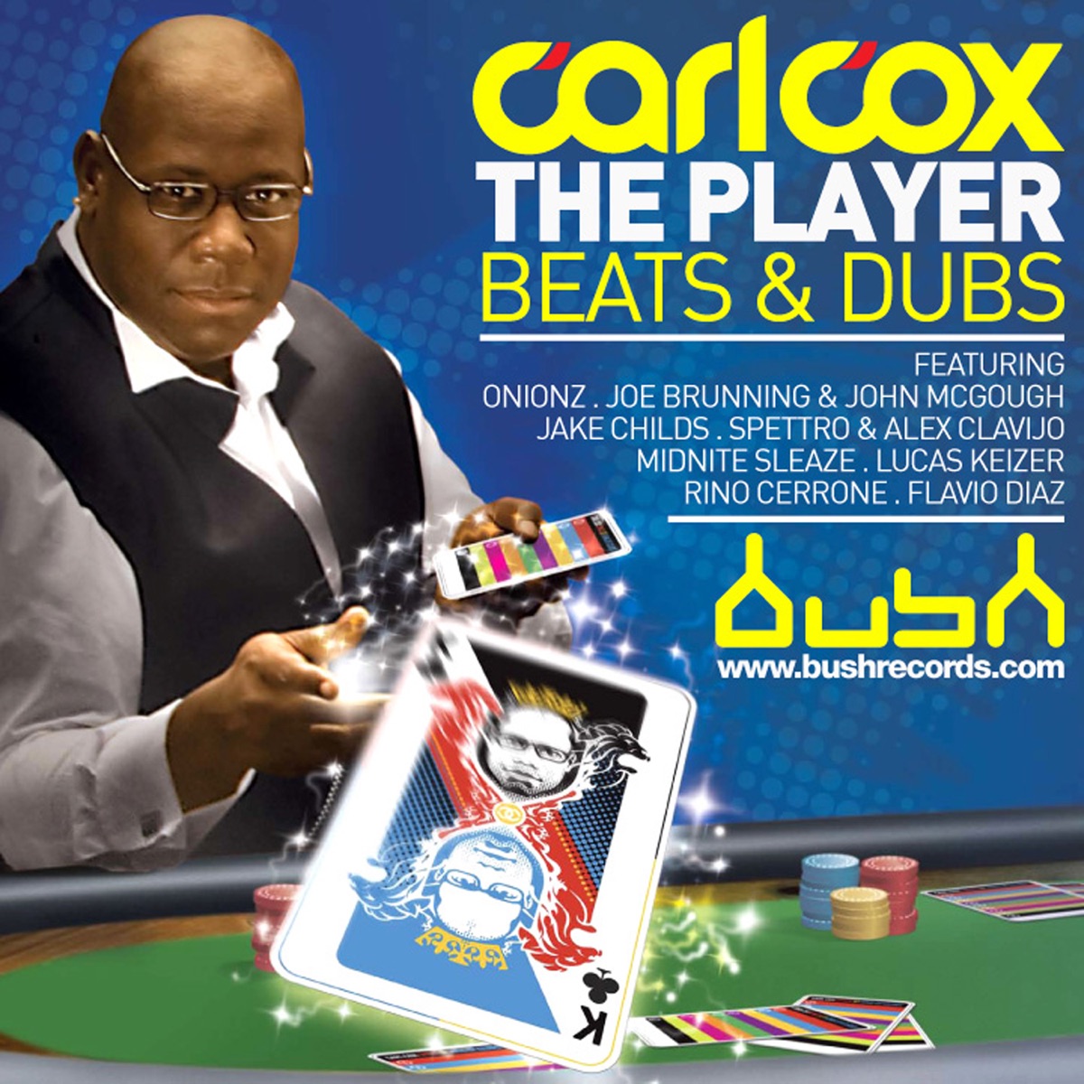 The Player (Beats and Dubs) [Remixes] by Carl Cox album cover