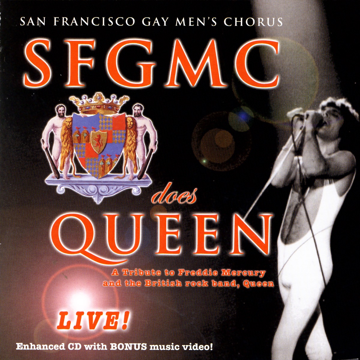 SFGMC Does Queen by San Francisco Gay Men's Chorus & Dr. Kathleen McGuire album cover