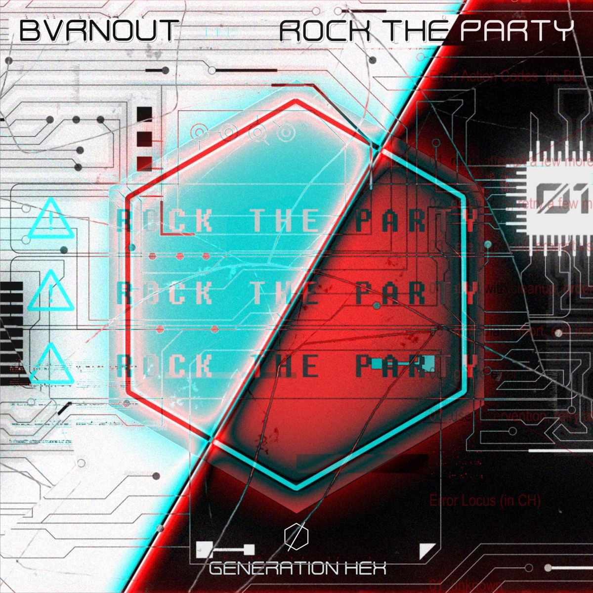Rock the Party - Single by Bvrnout album cover