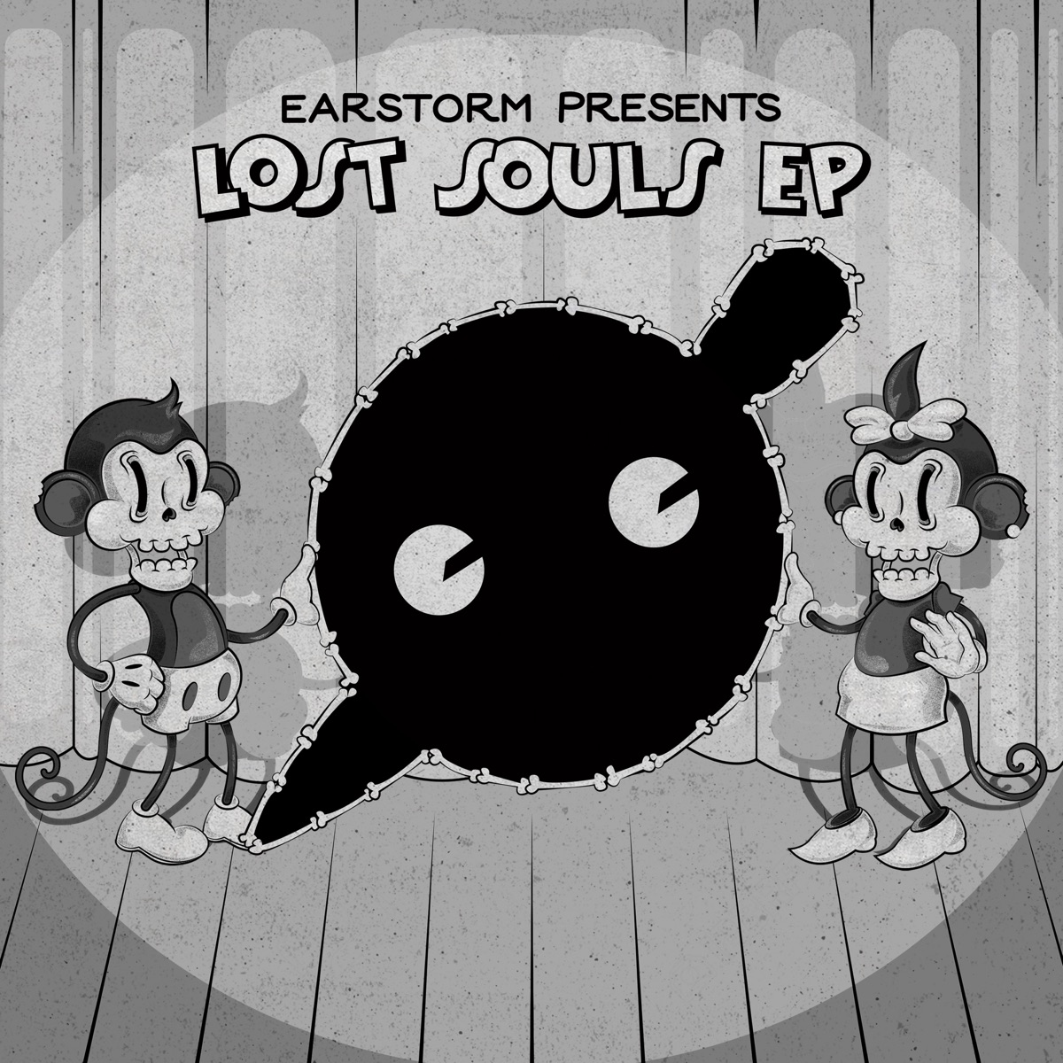 Lost Souls - EP by Knife Party album cover