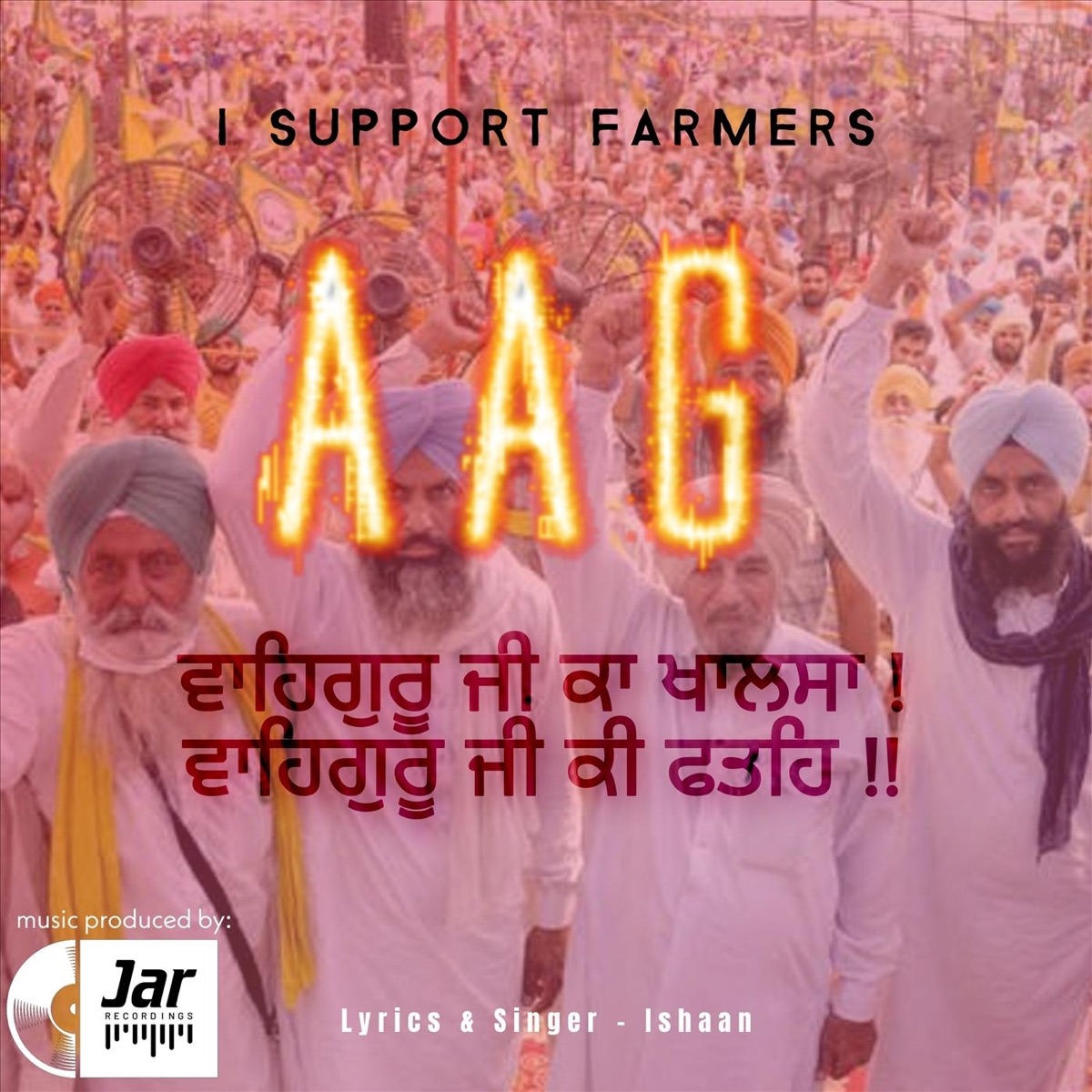 Aag - Single by Ishaan album cover
