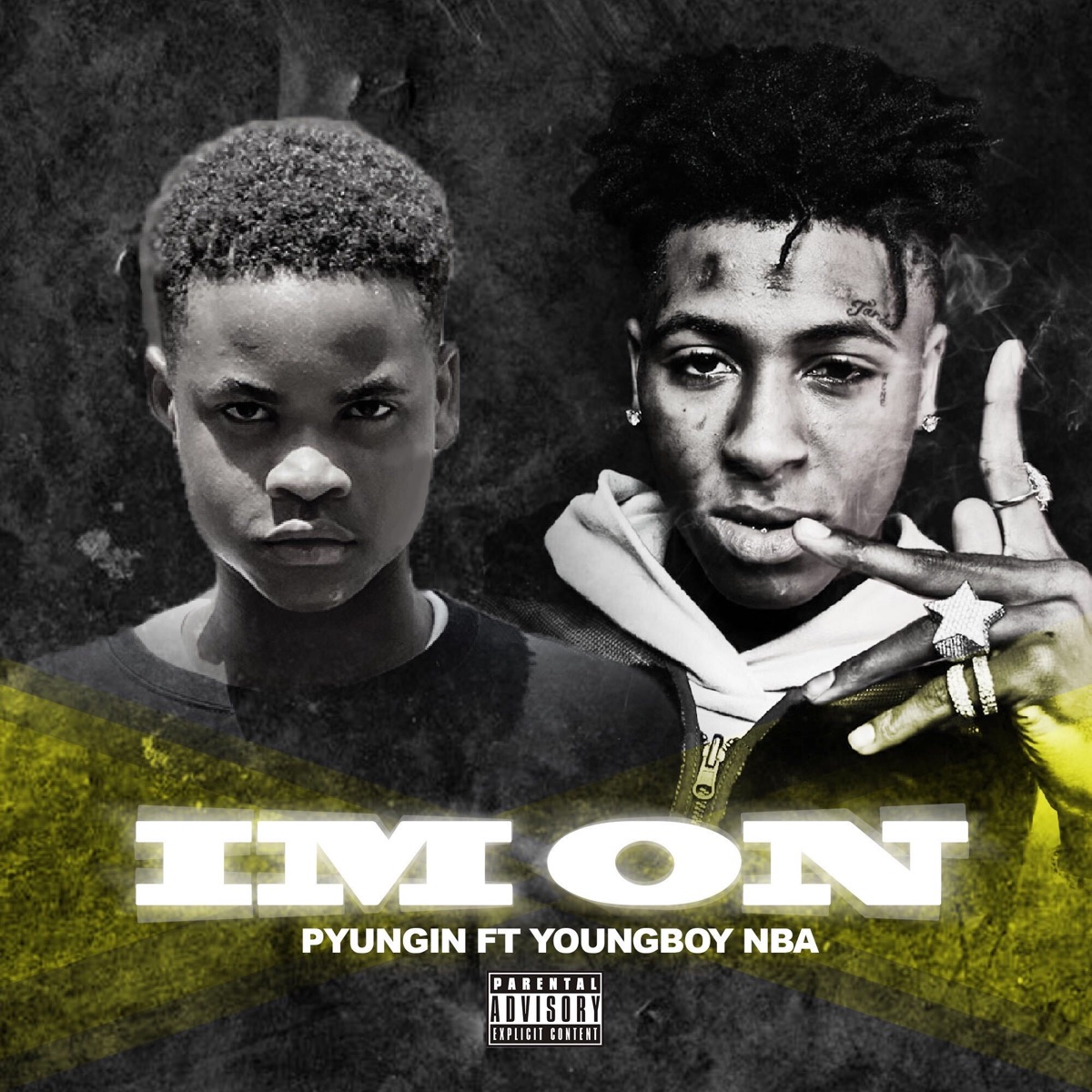 Im On (feat. YoungBoy Never Broke Again) - Single by P Yungin album cover artwork