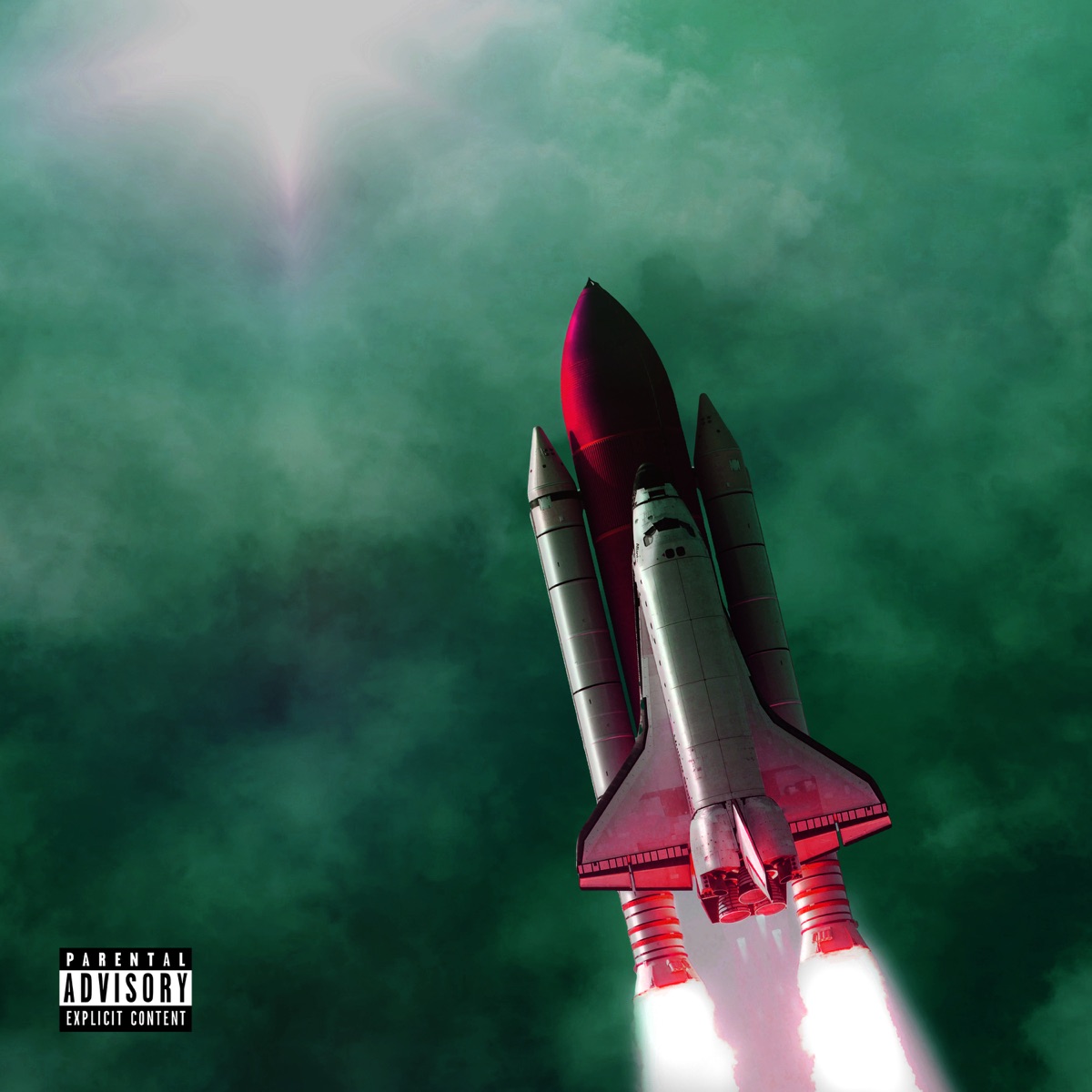 Estamos Arriba - Single by Bad Bunny & Myke Towers album cover artwork