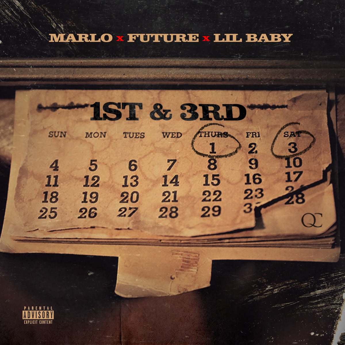 1st N 3rd (feat. Lil Baby & Future) - Single by Marlo album cover