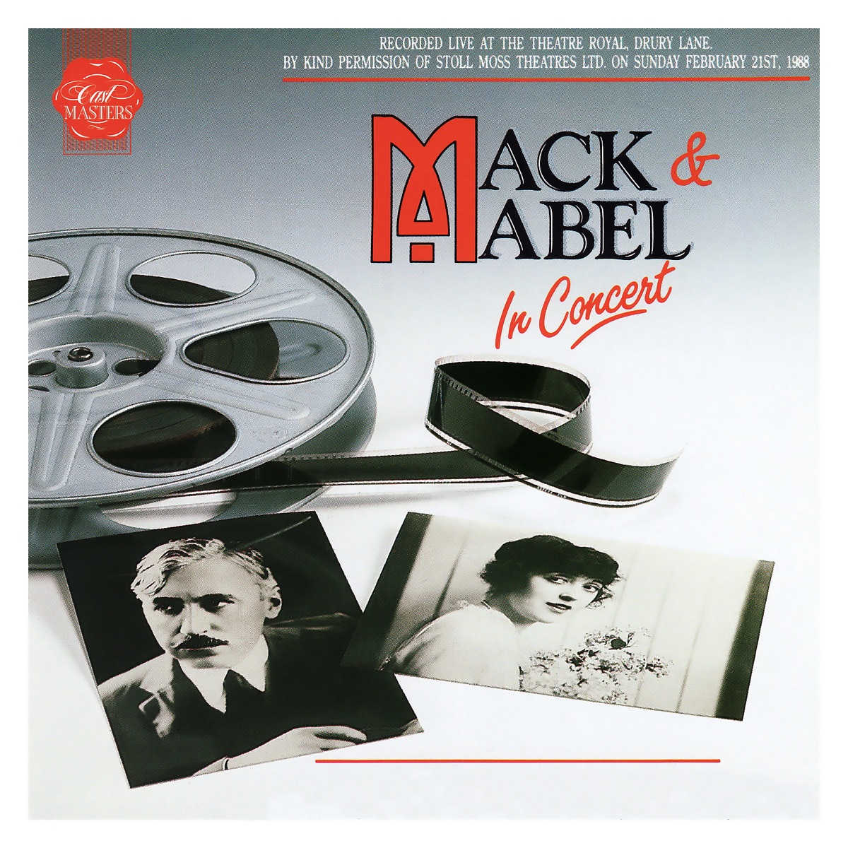 Mack & Mabel: In Concert (Live at the Theatre Royal) [1988 London Cast Recording] by Jerry Herman album cover