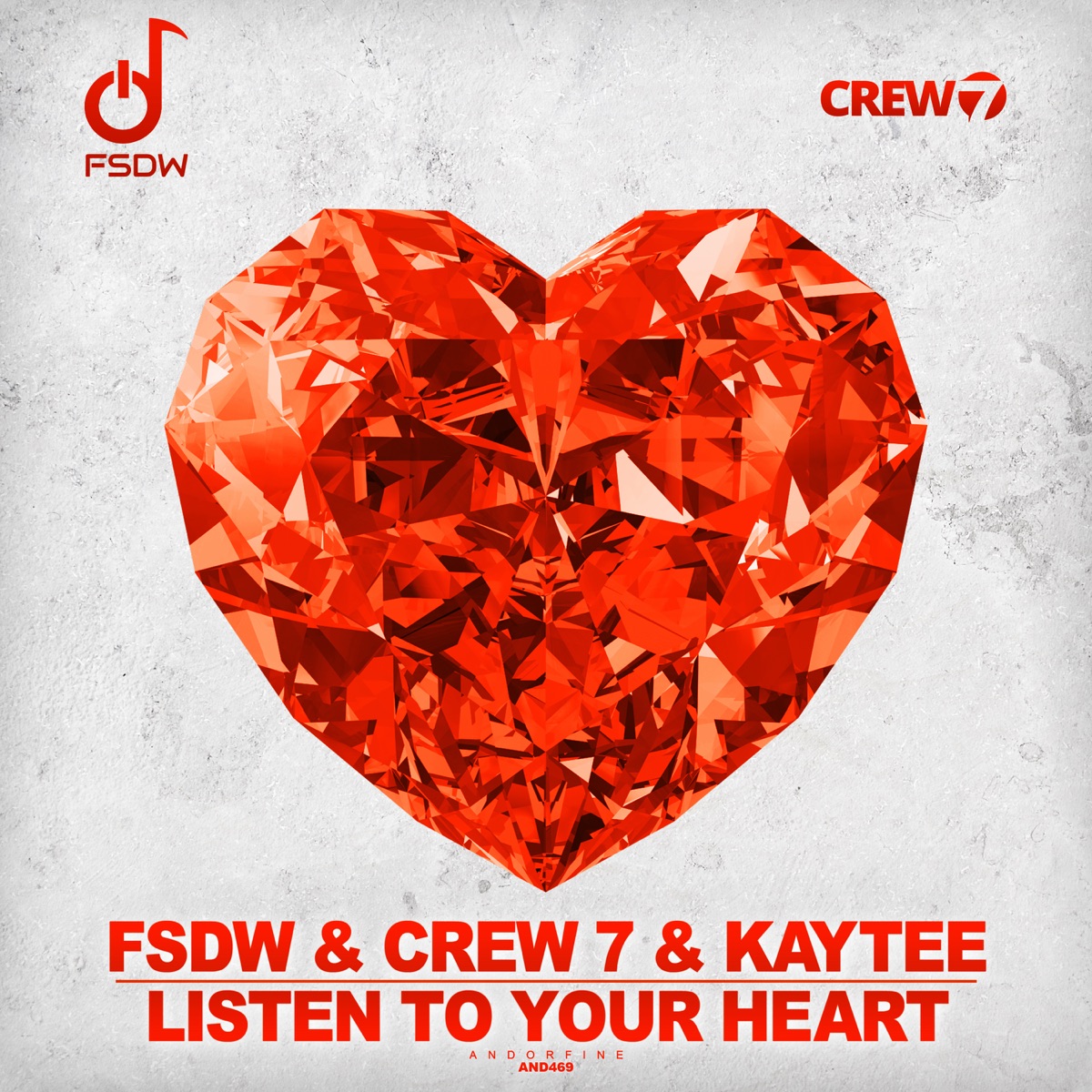Listen to Your Heart - Single by FSDW, Crew 7 & Kaytee album cover