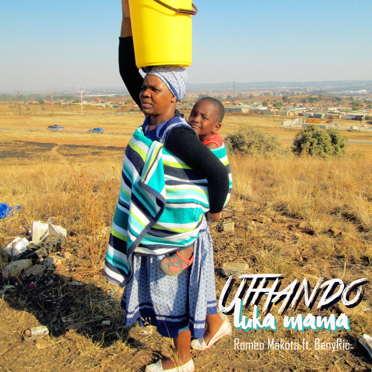 Uthando Luka Mama (feat. BenyRic) - Single by Romeo Makota album cover