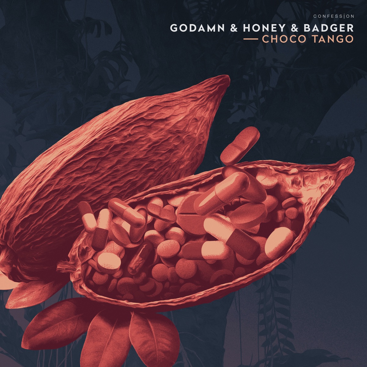Choco Tango - Single by GODAMN & Honey & Badger album cover