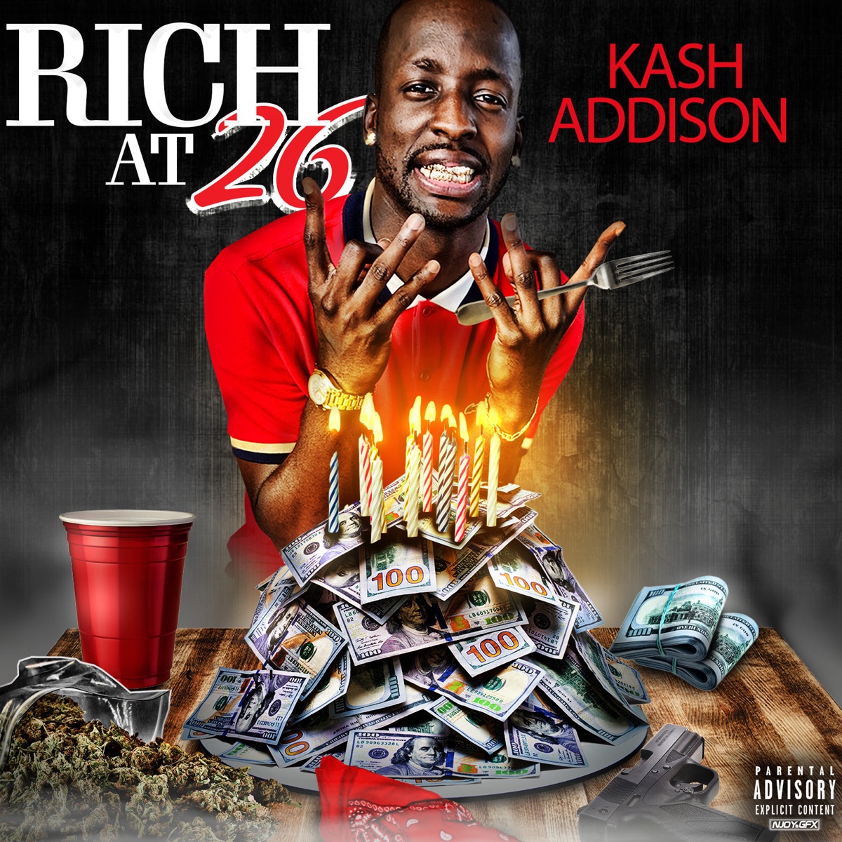 Rich At 26 by Kash Addison album cover