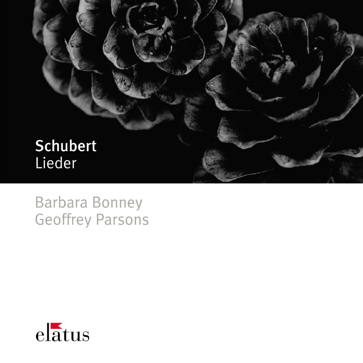 Schubert: Lieder by Barbara Bonney & Geoffrey Parsons album cover