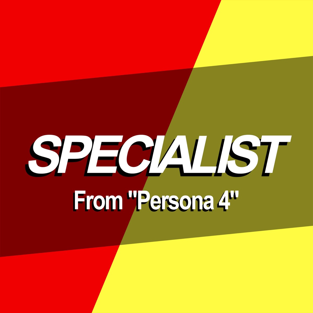 Specialist (From "Persona 4") - Single by Rohan Adiyodi album cover
