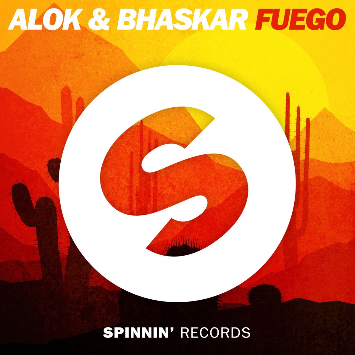 Fuego - Single by Alok & Bhaskar album cover