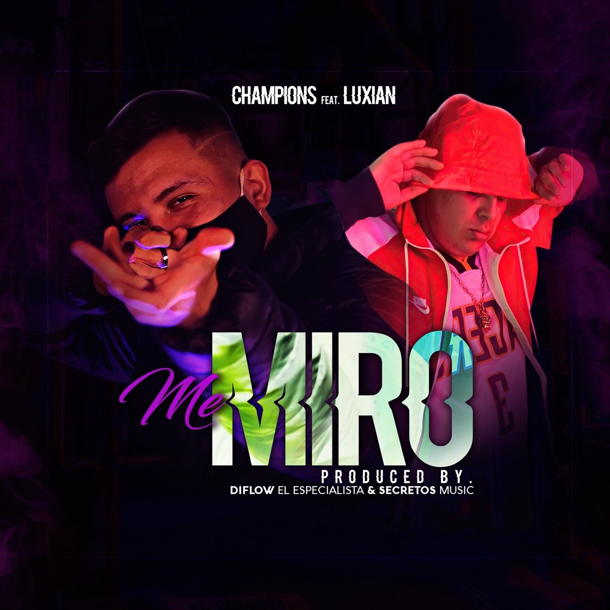 Me Miro (feat. Luxian) - Single by Dimelochampions album cover