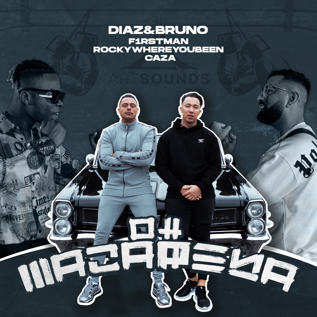 Oh Macarena (feat. F1rstman & Caza) - Single by Diaz & Bruno & Rockywhereyoubeen album cover