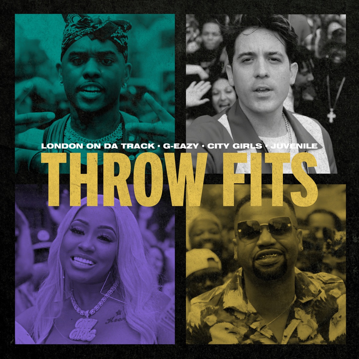 Throw Fits (feat. City Girls & Juvenile) - Single by London On Da Track & G-Eazy album cover