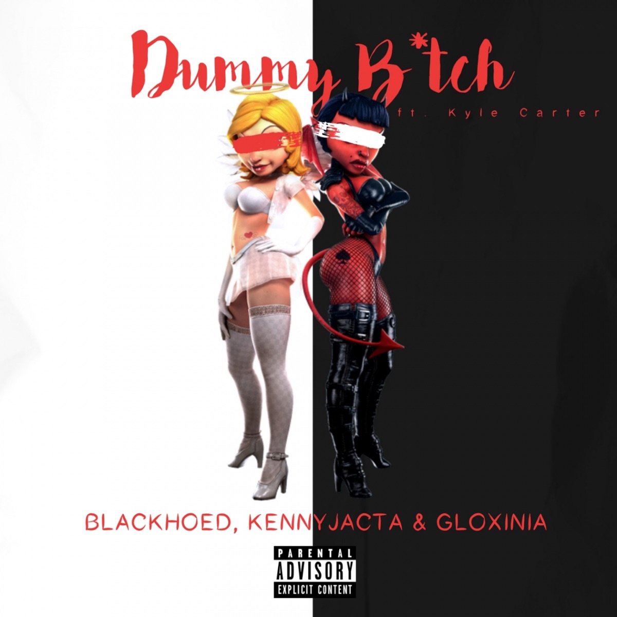 Dummy BiTch (feat. Kyle Carter) - Single by KENNYJACTA, GLOXINIA & BLACKHOED album cover