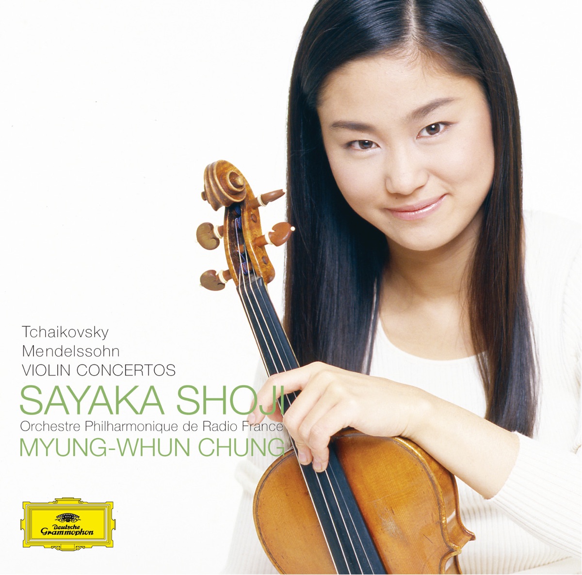 Tchaikovsky & Mendelssohn: Violin Concertos by Sayaka Shoji album cover
