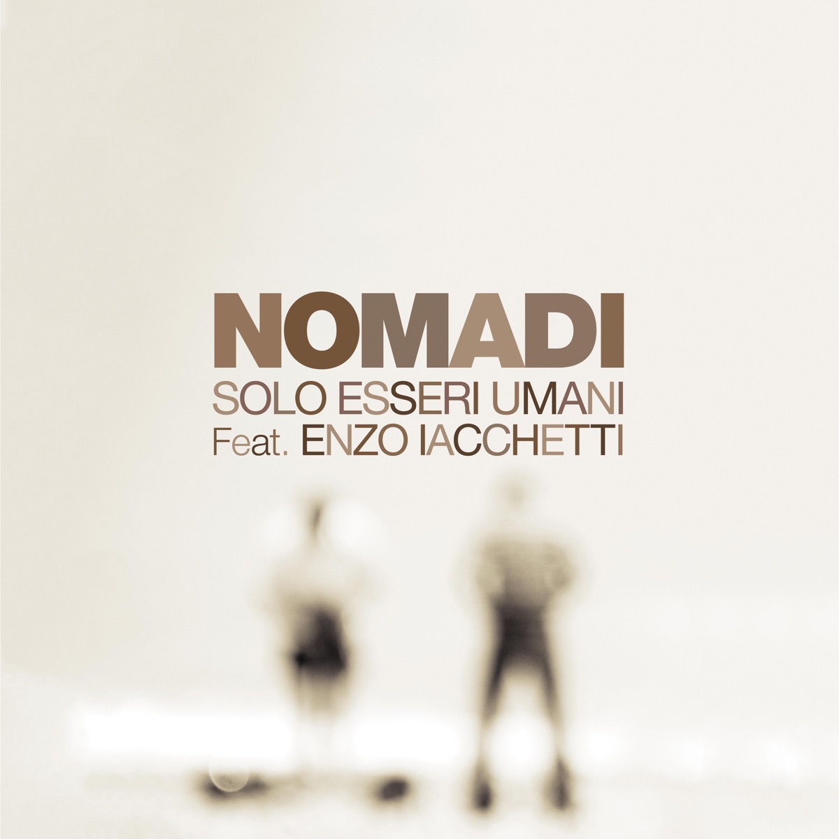 Solo esseri umani (feat. Enzo Iacchetti) - Single by Nomadi album cover