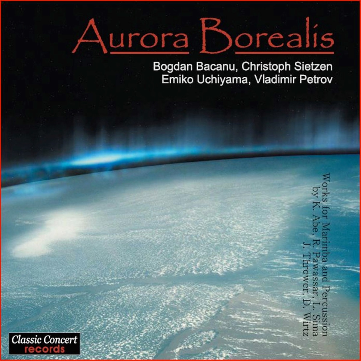 Aurora Borealis by Bogdan Bacanu, Vladimir Petrov, Emiko Uchiyama, Christoph Sietzen & The Wave Quartet album cover